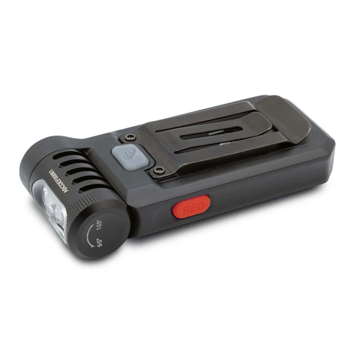 Fenix Sw05r-red Clip On Flashlight Black
