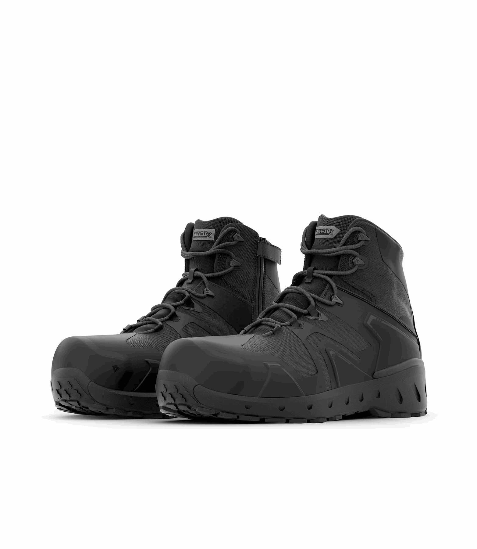 Men's 5" Aero-tac Safety Toe Side-zip Mid