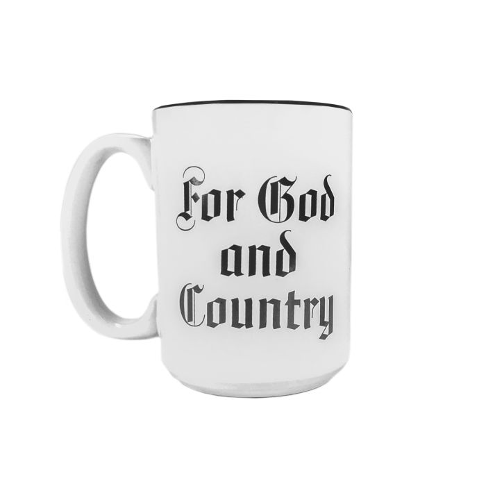 For God And Country Mug - 15oz