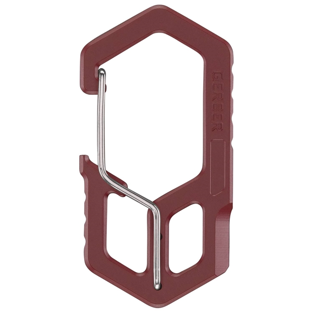 Carabiner - Drab Red