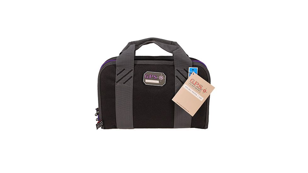 Double Pistol Case w/ Mag Storage & Dump Cup