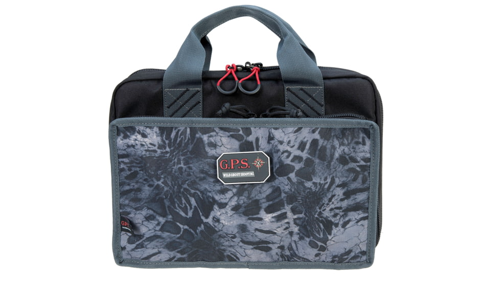 Quad Pistol Range Bag W/ Mag Storage & Dump Cup