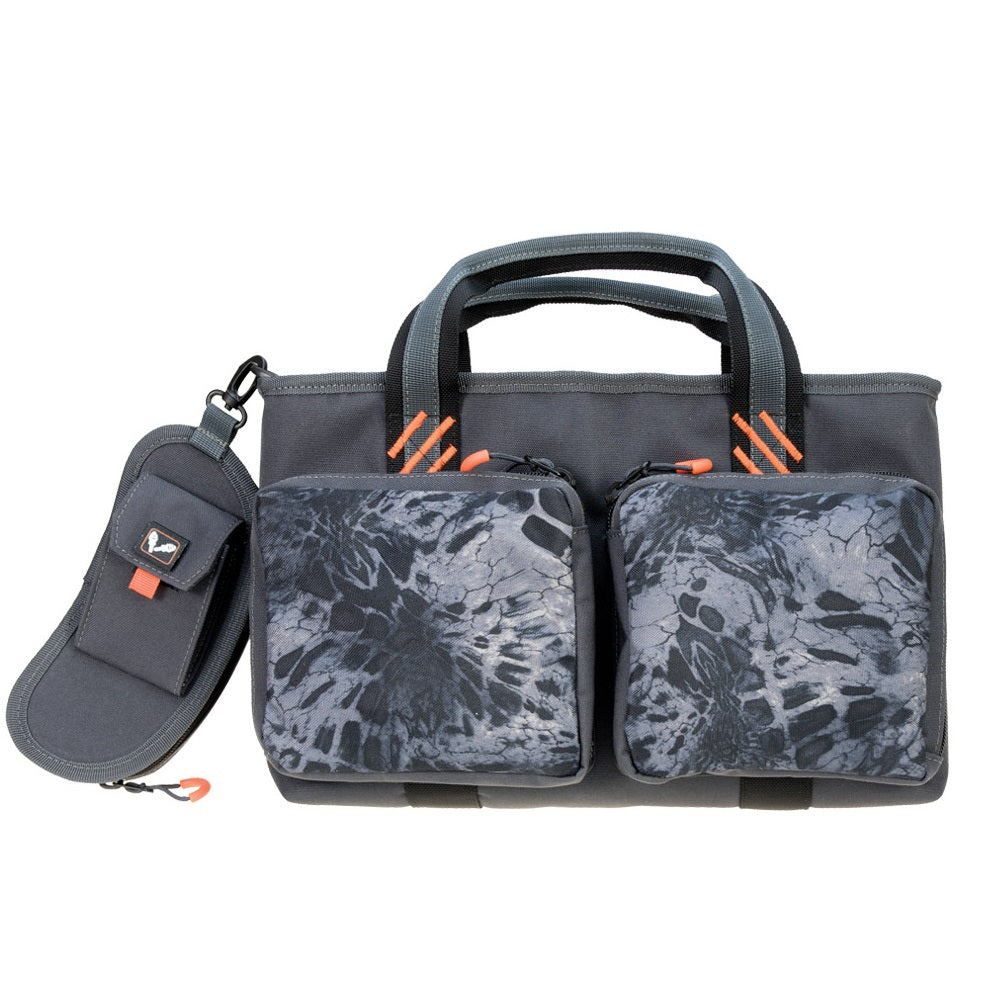 Double Pistol Range Bag W/ Mag Storage & Glasses Case