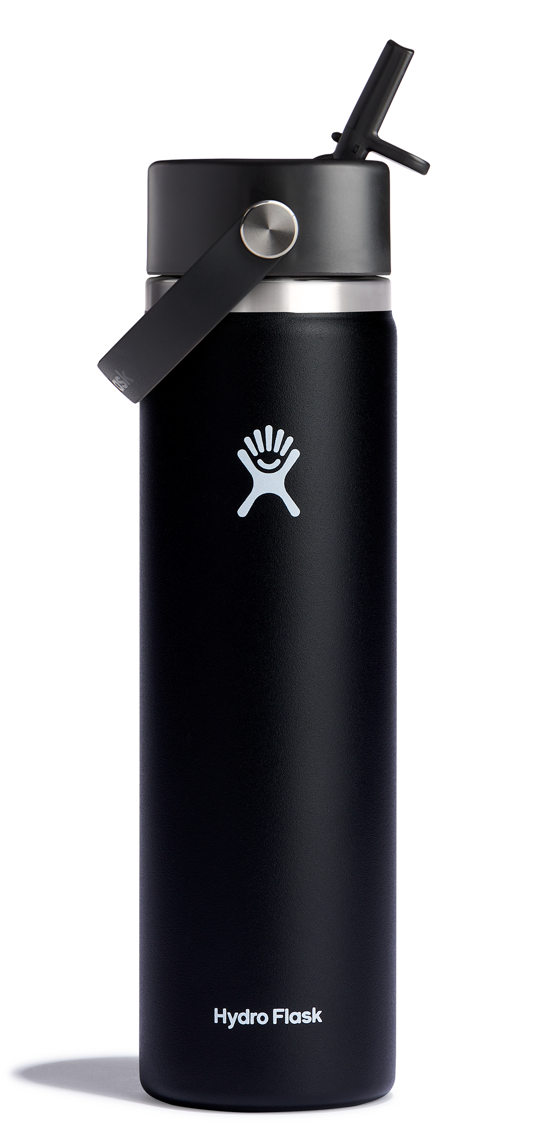 Hydro Flask Wide Mouth Insulated Water Bottle W/ Flex Straw Cap