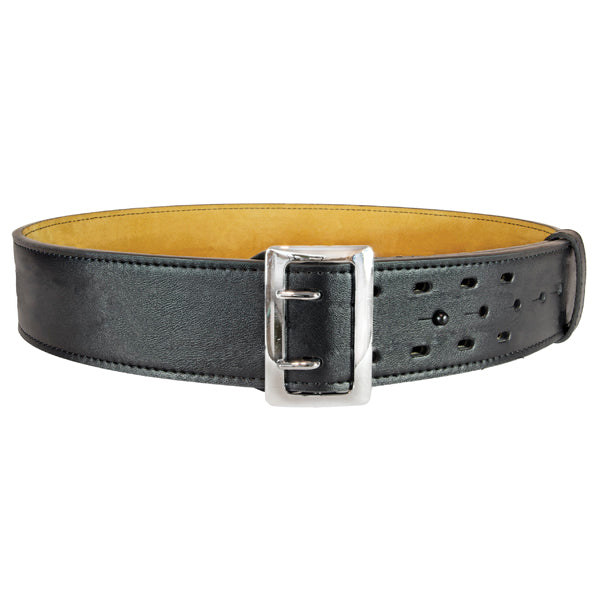 Airtek Sam Browne 2.25'' Deluxe Duty Belt - Plain 2-stitch W/ Nickel Buckle
