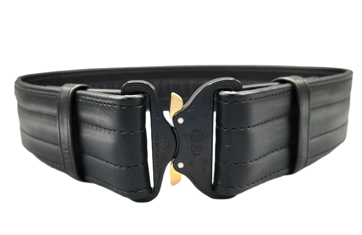 Cobra Pro Buckle Airtek Basix Rugged Hook Lined Duty Belt, 2.25"