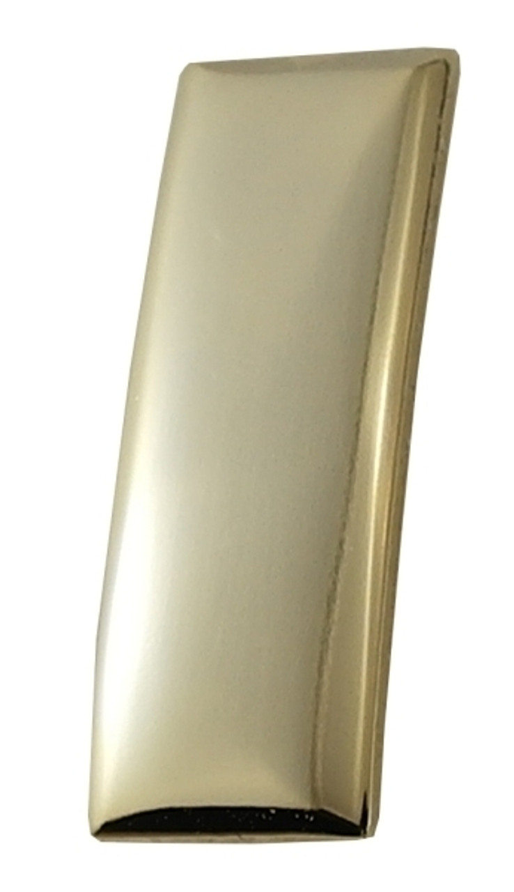 Lieutenant Smooth Pin, Regular 1" High, 2 Posts & Clutch Backs - Pair