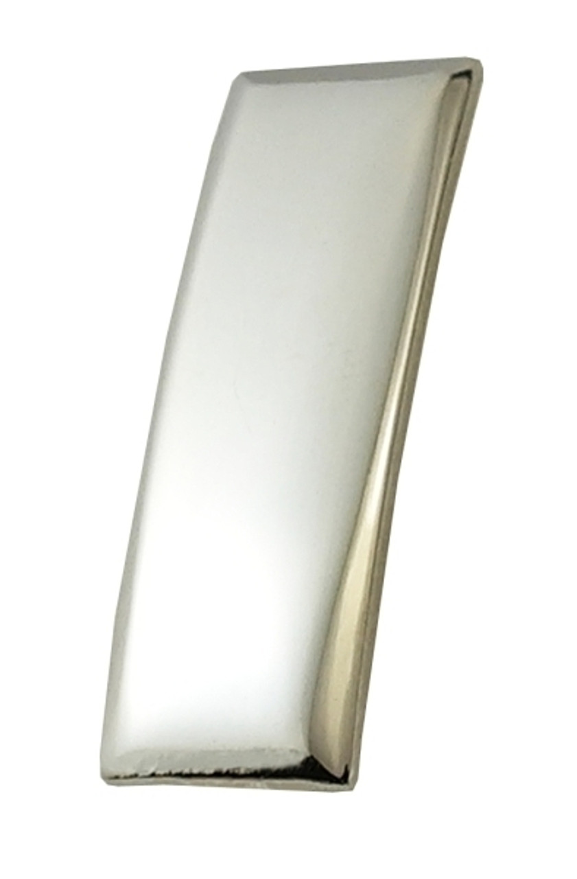 Lieutenant Smooth Pin, Regular 1" High, 2 Posts & Clutch Backs - Pair