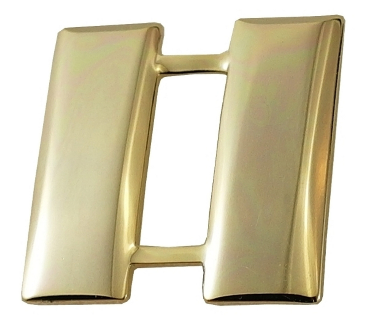 Captain Smooth Pin, Regular 1" High, Clutch Back - Pair