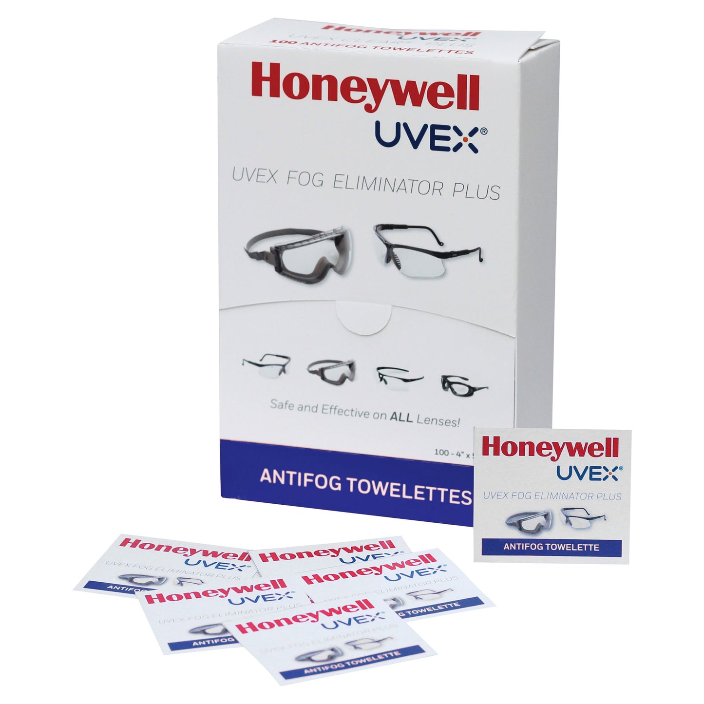 Uvex Clear Plus Towelettes