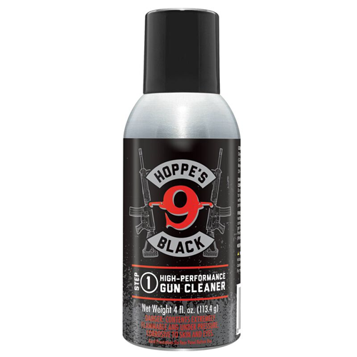 Hoppe's Black 4 Oz Aerosol Gun Cleaner With Straw, Can