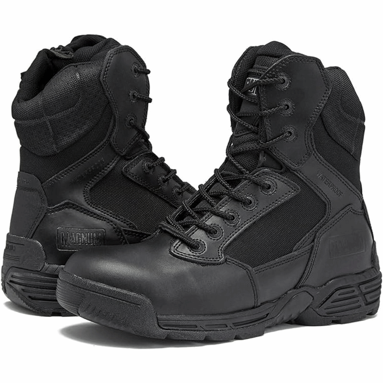 Stealth Force 8.0 Sz Wp- Black- Extra Wide