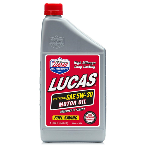Lucas Oil Synthetic Sae High Mileage Motor Oil