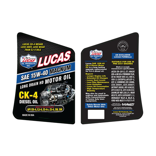 Sae 15w-40 Magnum Ck-4 Diesel Oil