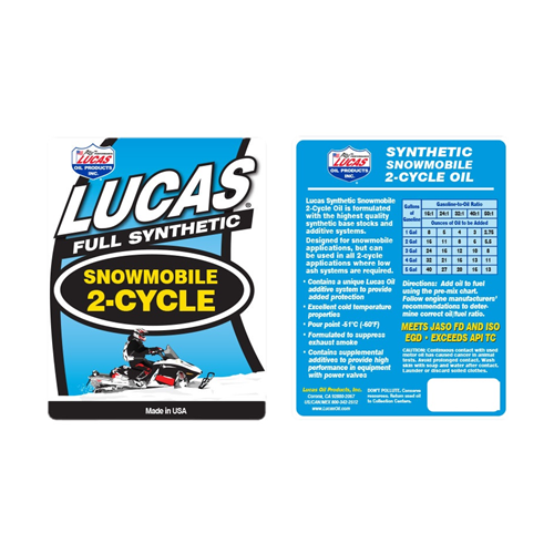 Synthetic 2-Cycle Snowmobile Oil