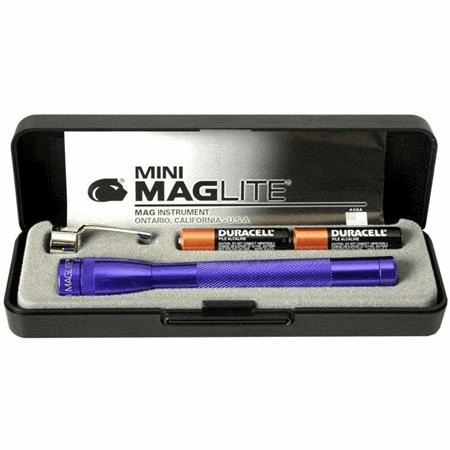 Mini Maglite 2 Aaa-cell Flashlight W/ Pocket Clip