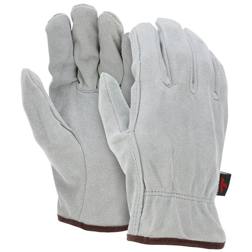Cow Split Drivers Glove W/straight Thumb