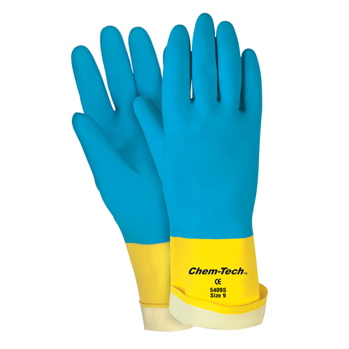 Mcr Safety Neoprene On Latex, Straight Cuff
