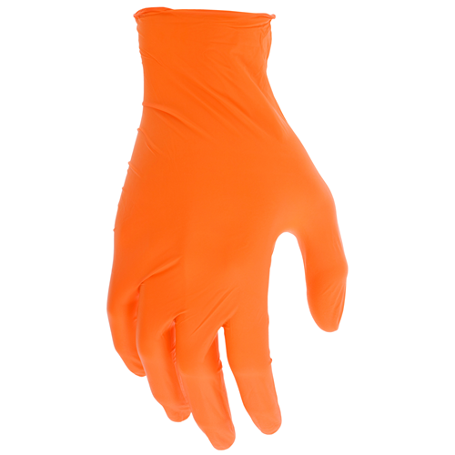 Mcr Safety 3.5mil Econ, PF, NBR, Orange