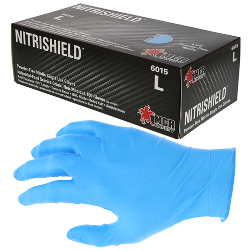Mcr Safety 4 Mil Powder Free Nbr