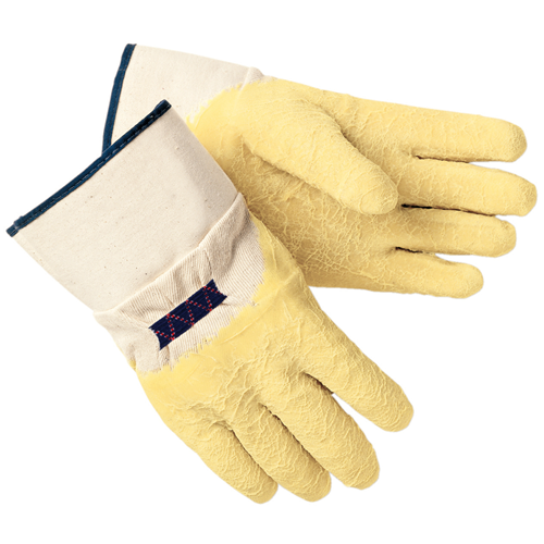 Mcr Safety Rubber Dip, Canvas, Rubberized Cuff