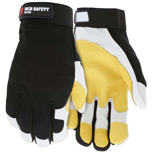 Mcr Safety Mt White/yellow Grain Goat