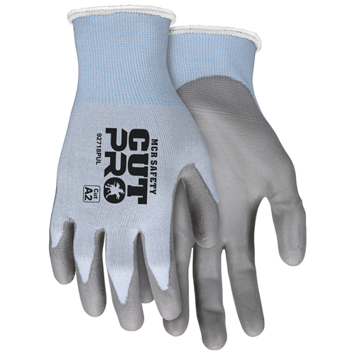 Cut Pro,18ga,blue Hppe, Gray Pu