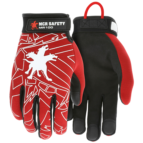 Multi-task Red Graphic Back