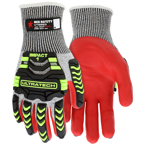 Ultratech Cutpro A4, Red Nitrile Padded