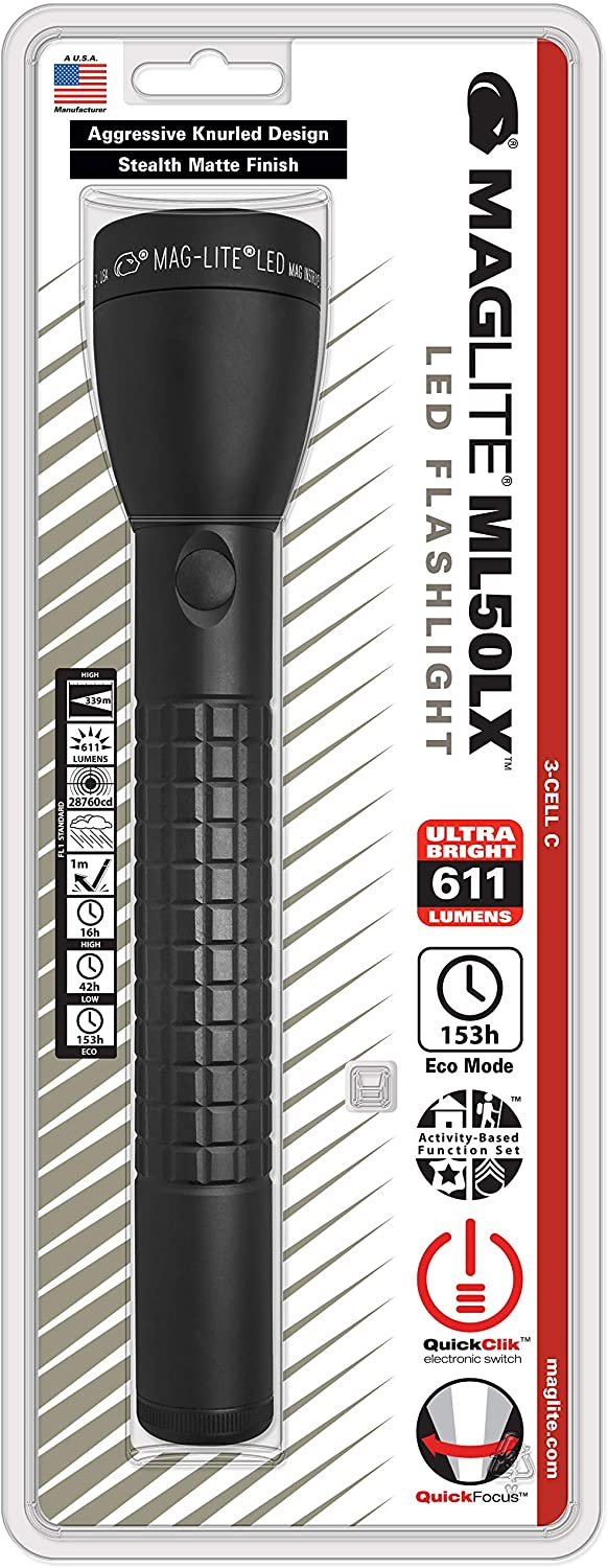 Maglite Ml50lx 3 C-cell Led Flashlight