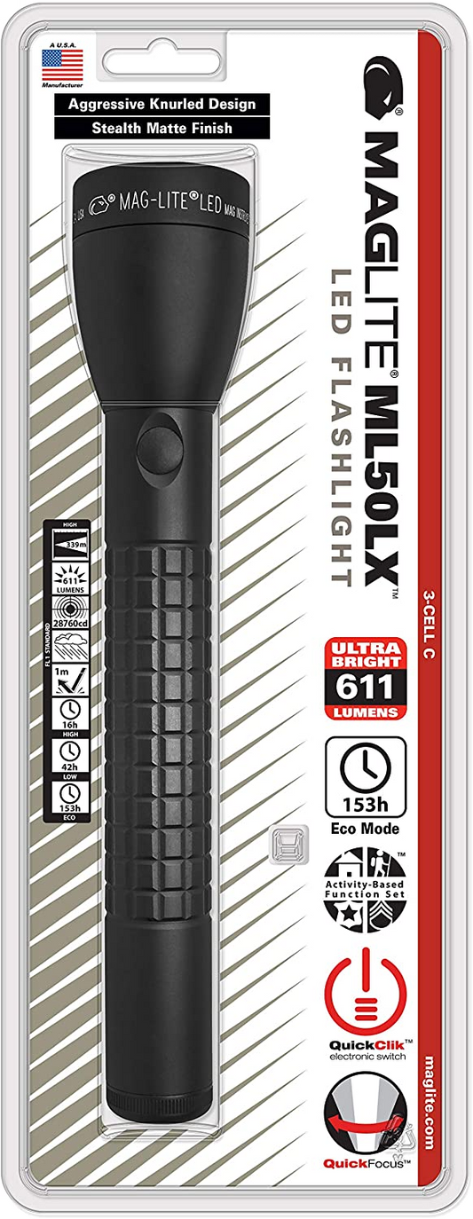 Maglite Ml50lx 3 C-cell Led Flashlight