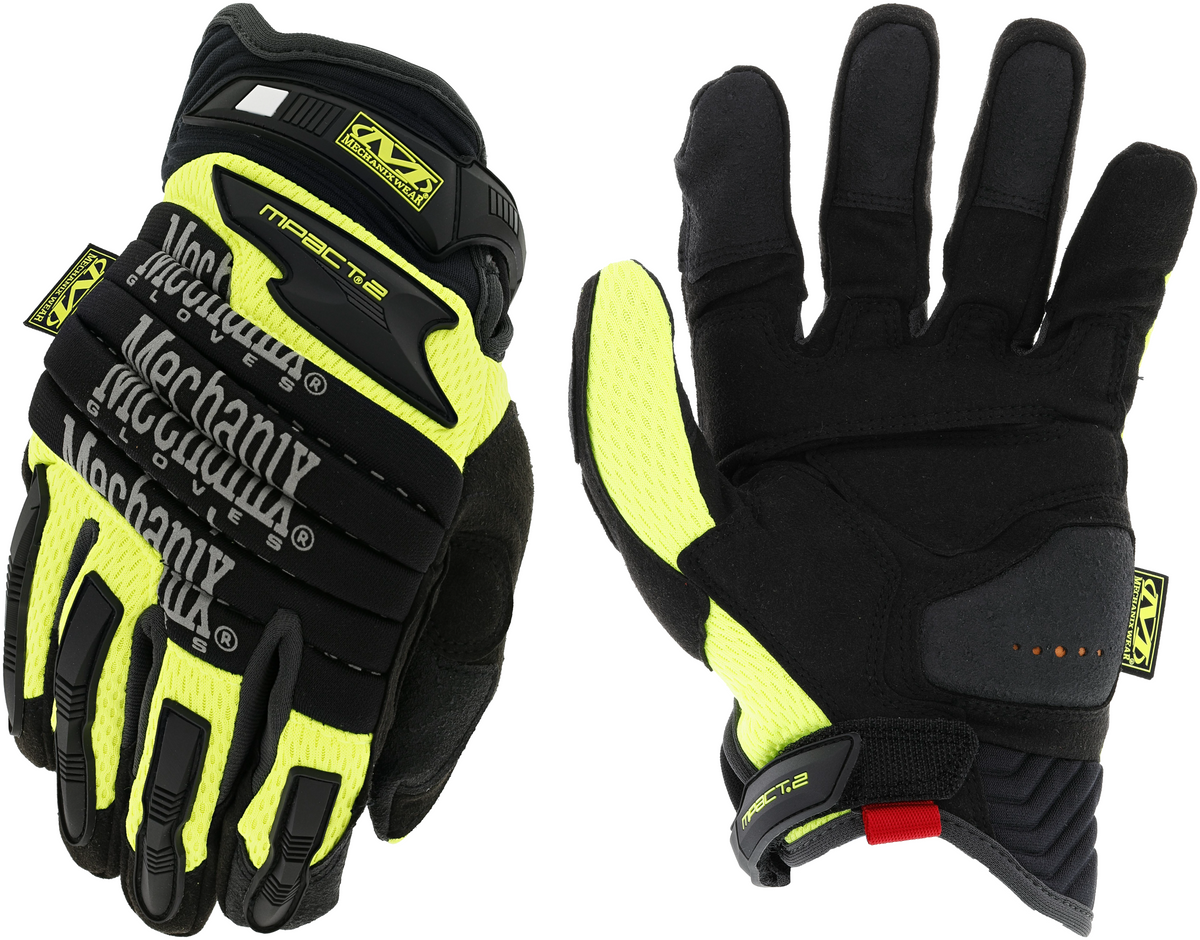 Hi-viz M-pact 2 Gloves