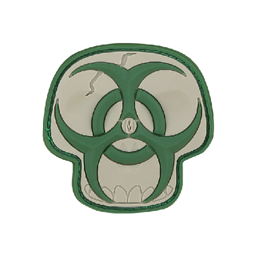 Maxpedition Biohazard Skull Morale Patch