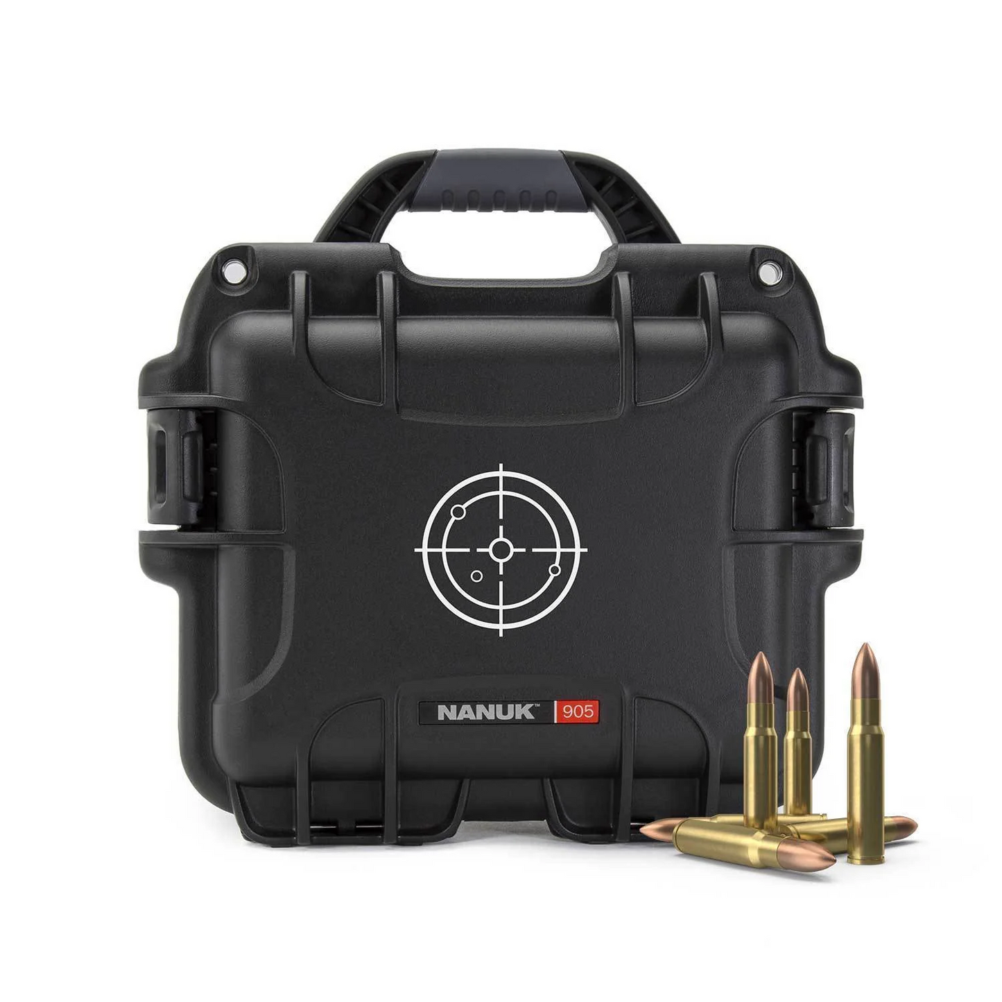 Nanuk Case 905 Empty - W/white Target Logo