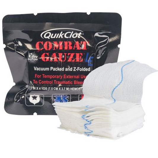 North American Rescue Quikclot Combat Gauze Le