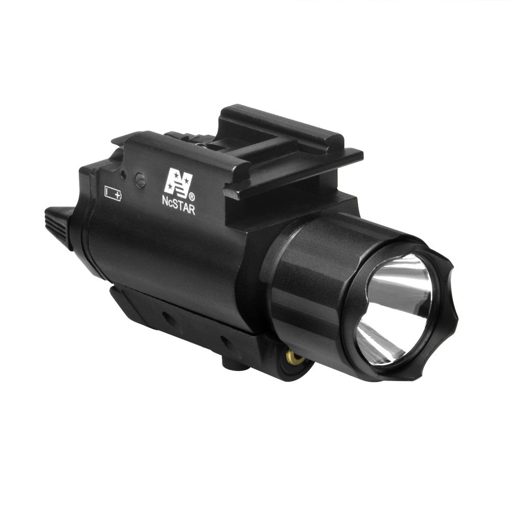200l Flashlight & Red Laser - Qr Mount