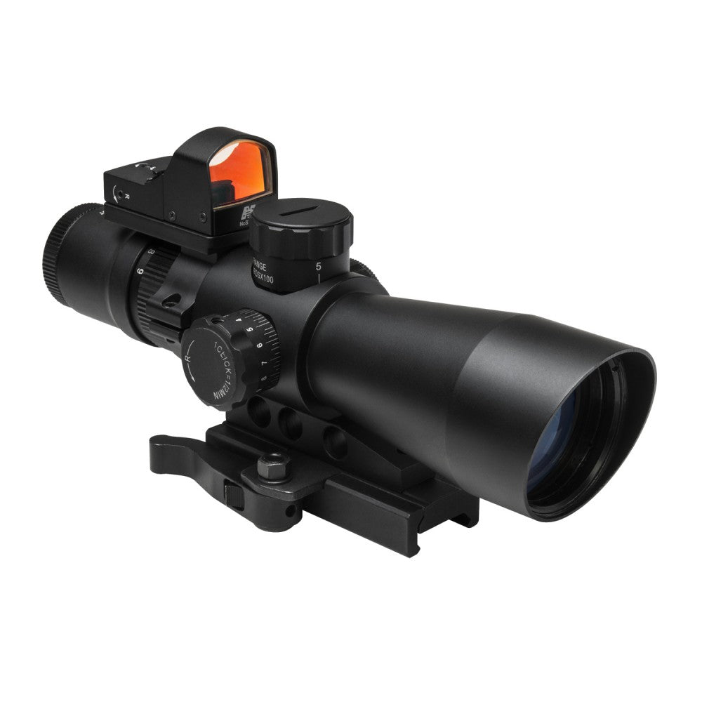 Ncstar 3-9x42 Uss Gen Ii/ P4-sniper W/micro Red Dot
