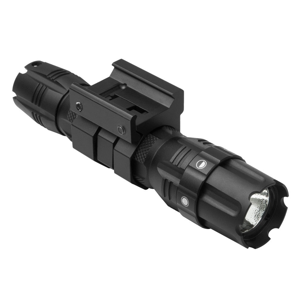 Proseries Green Led Hunter Flashlight & Mount