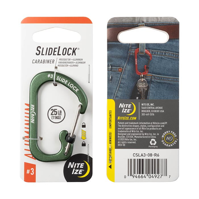 Nite-ize SlideLock Carabiner Aluminum