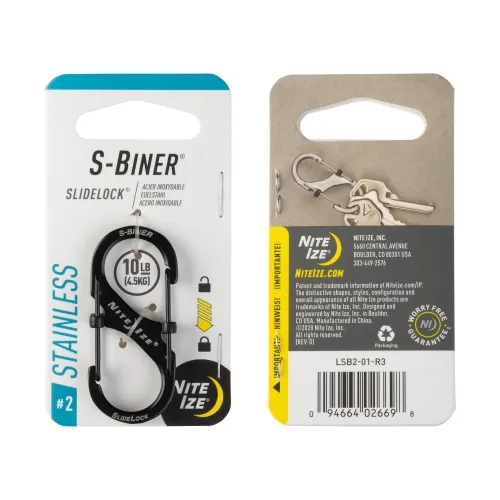 Nite-ize S-Biner Stainless Steel SlideLock