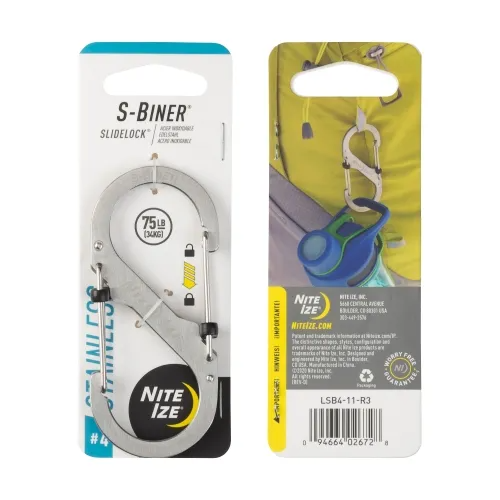 Nite-ize S-biner Stainless Steel Slidelock