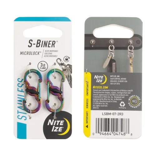 Nite-ize S-Biner Stainless Steel MicroLock