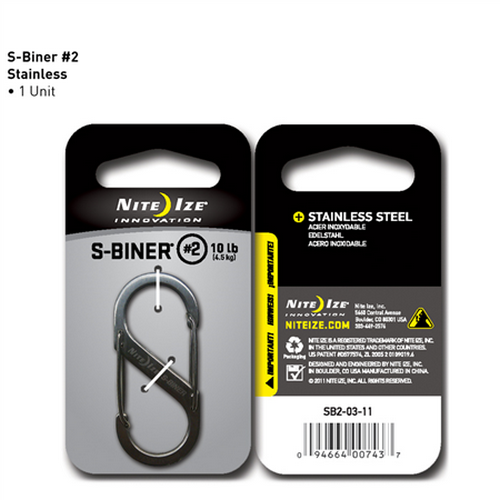 Nite-ize Dual Carabiner Stainless Steel