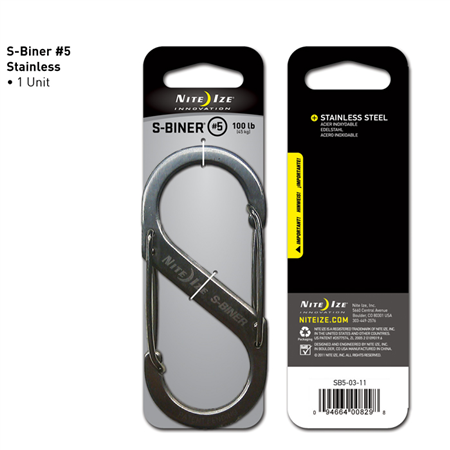 Nite-ize Dual Carabiner Stainless Steel