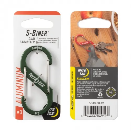Nite-ize S-Biner Aluminum Dual Carabiner
