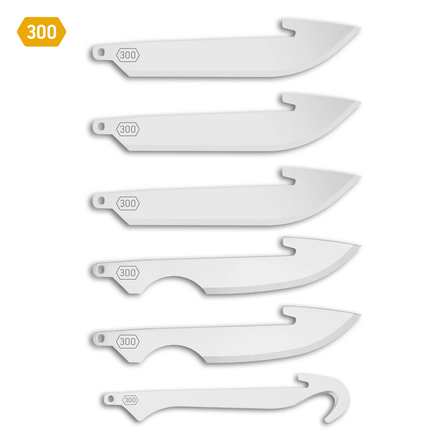 3.0 Combo Blade Pack (6 Pieces)