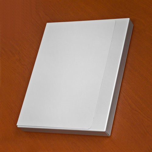 Posse Folder Case - Clear With Acrylic Cover-silver