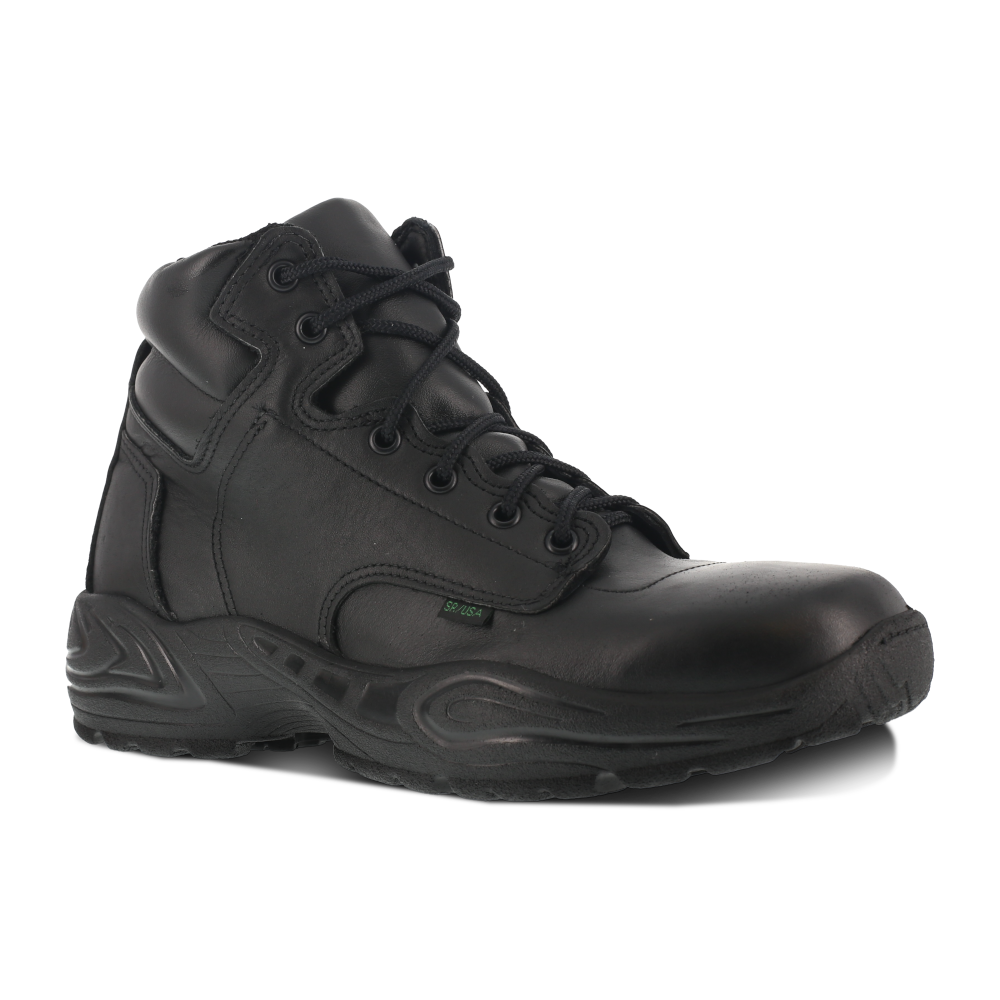 Postal Express 6'' Waterproof Boot w/ Soft Toe - Black