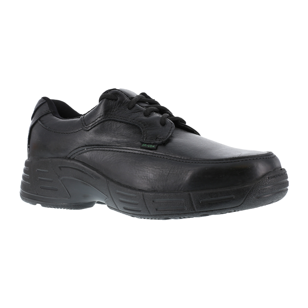 Ulysses Women's 4 Eye Tie Moc Toe Oxford W/ Soft Toe - Black
