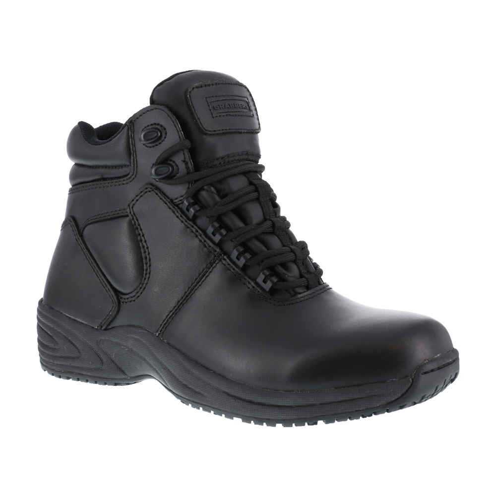 Grabbers - Affixed 6'' Sport Boot w/ Soft Toe - Black
